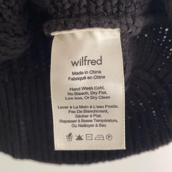 BNWOT WILFRED Caumont Linen Knit Top - Size XS - Picture 3 of 4